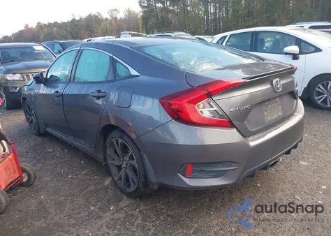 2020 Honda Civic Sport из США, поврежденный, VIN 2HGFC2F84LH525719